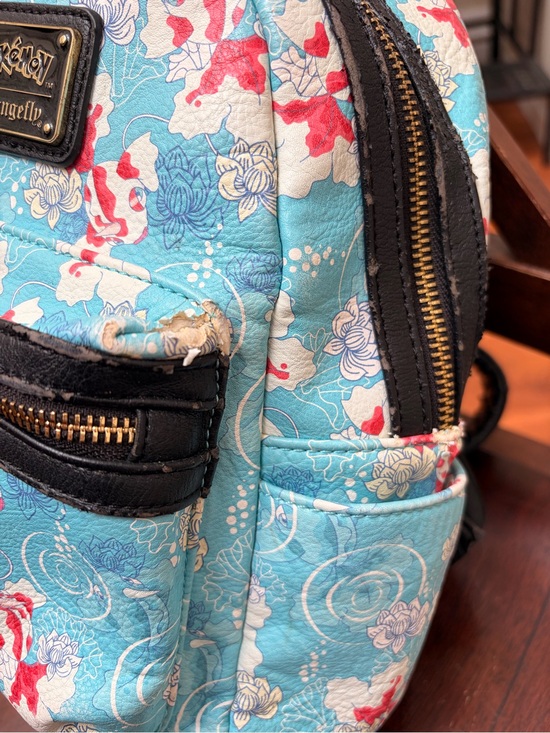 Pokémon x Loungefly Aqua Goldeen Mini Backpack *retired* main image 5